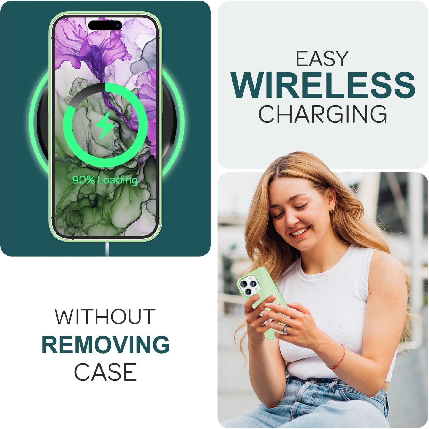 Carcasă hibridă pentru iPhone 15 Pro, carcasă mată, margine de protecție, husă de telefon, husă de telefon