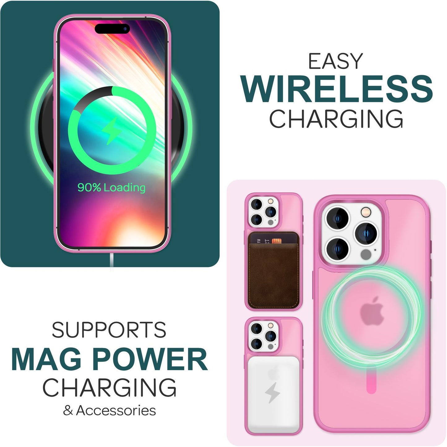 Carcasă hibridă MagSafe pentru iPhone 15 Pro Max, carcasă rigidă mată, carcasă de protecție pentru telefon