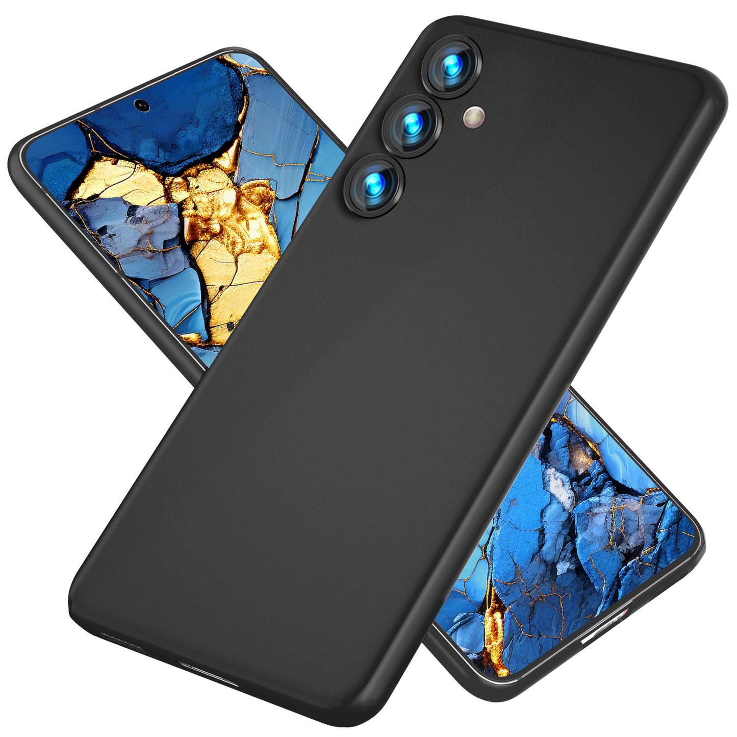 NALIA Extrem Dünnes Hardcase für Samsung Galaxy S24 Plus Hülle, 0,3mm Ultra Schlanke Schutzhülle, Extra Slim Cover Matt