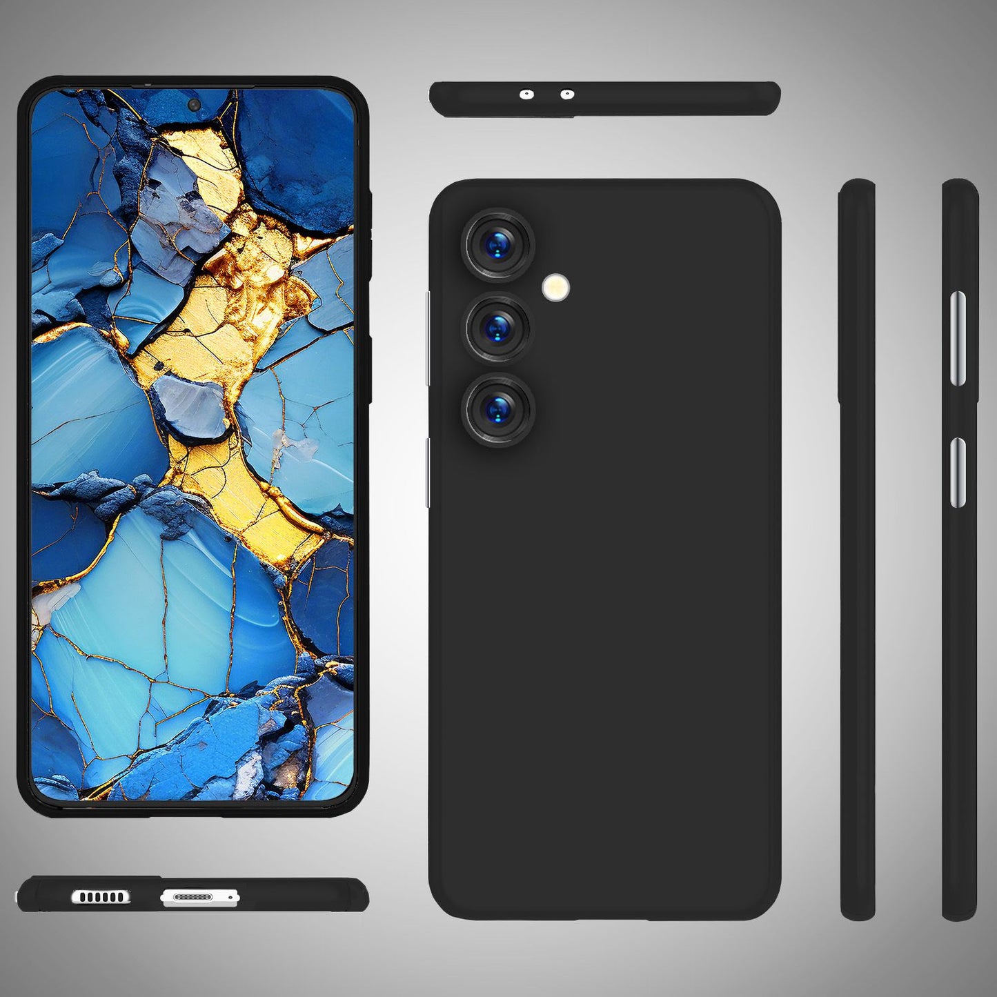 NALIA Extrem Dünnes Hardcase für Samsung Galaxy S24 Plus Hülle, 0,3mm Ultra Schlanke Schutzhülle, Extra Slim Cover Matt