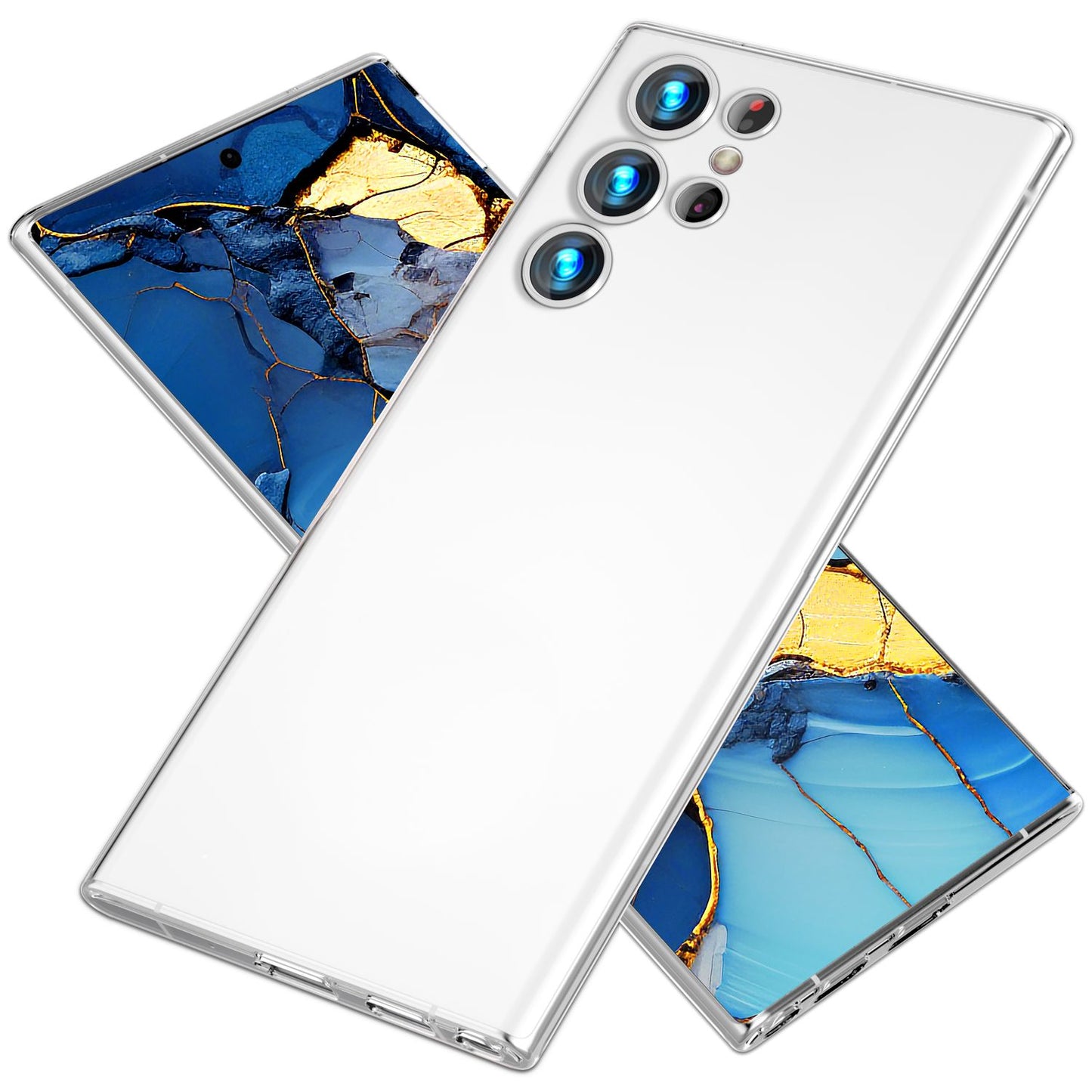 NALIA Extrem Dünnes Hardcase für Samsung Galaxy S24 Ultra Hülle, 0,3mm Ultra Schlanke Schutzhülle Slim