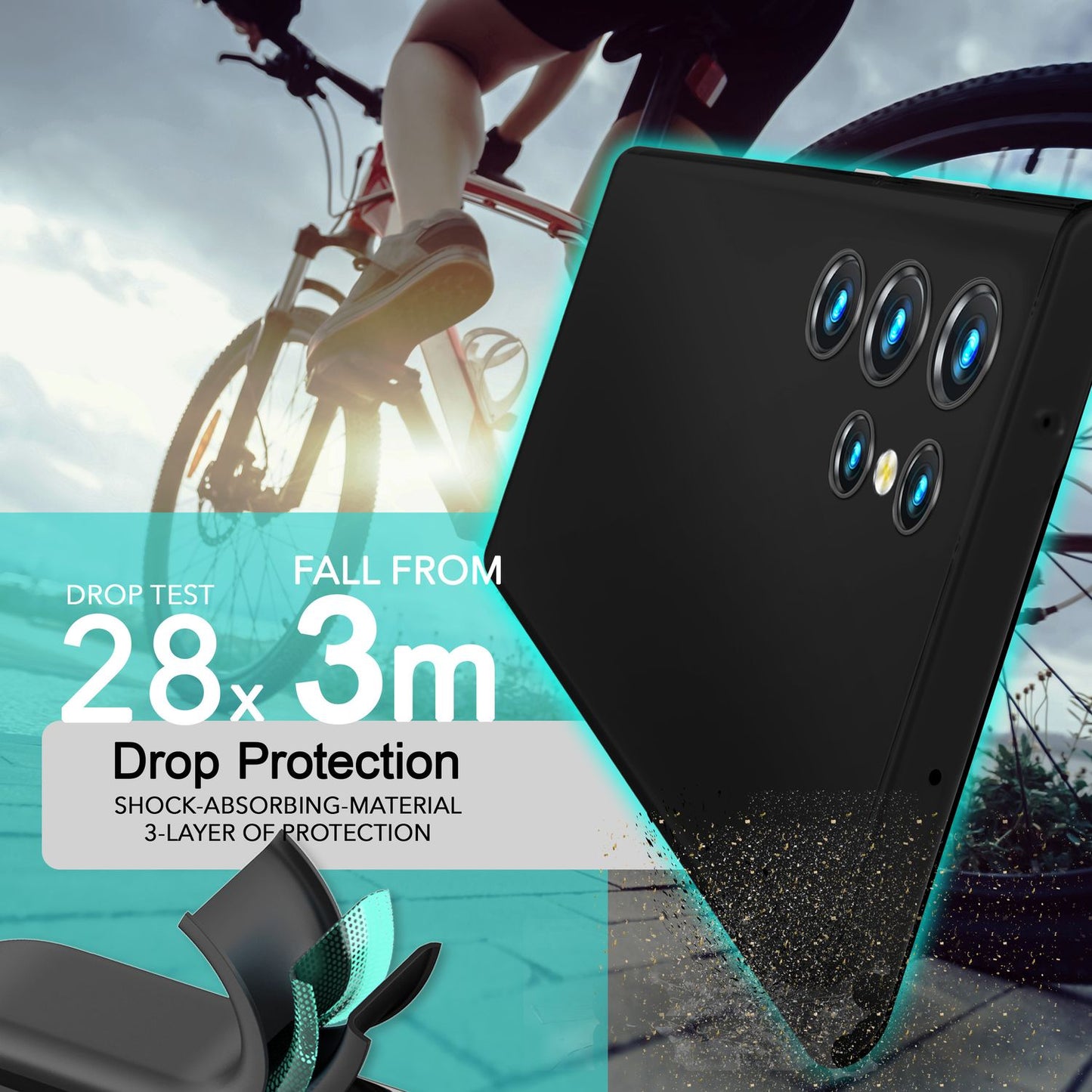 NALIA Extrem Dünnes Hardcase für Samsung Galaxy S24 Ultra Hülle, 0,3mm Ultra Schlanke Schutzhülle Slim