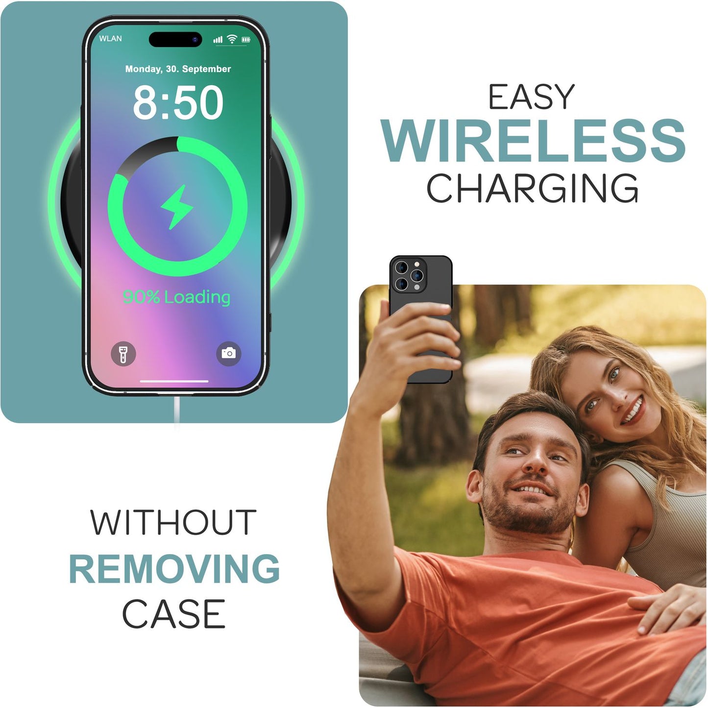 NALIA Ultra Dünne Harte Hülle für iPhone 16 Pro, Leichte Schlanke 0,5mm Handyhülle, Rutschfeste Schutzhülle