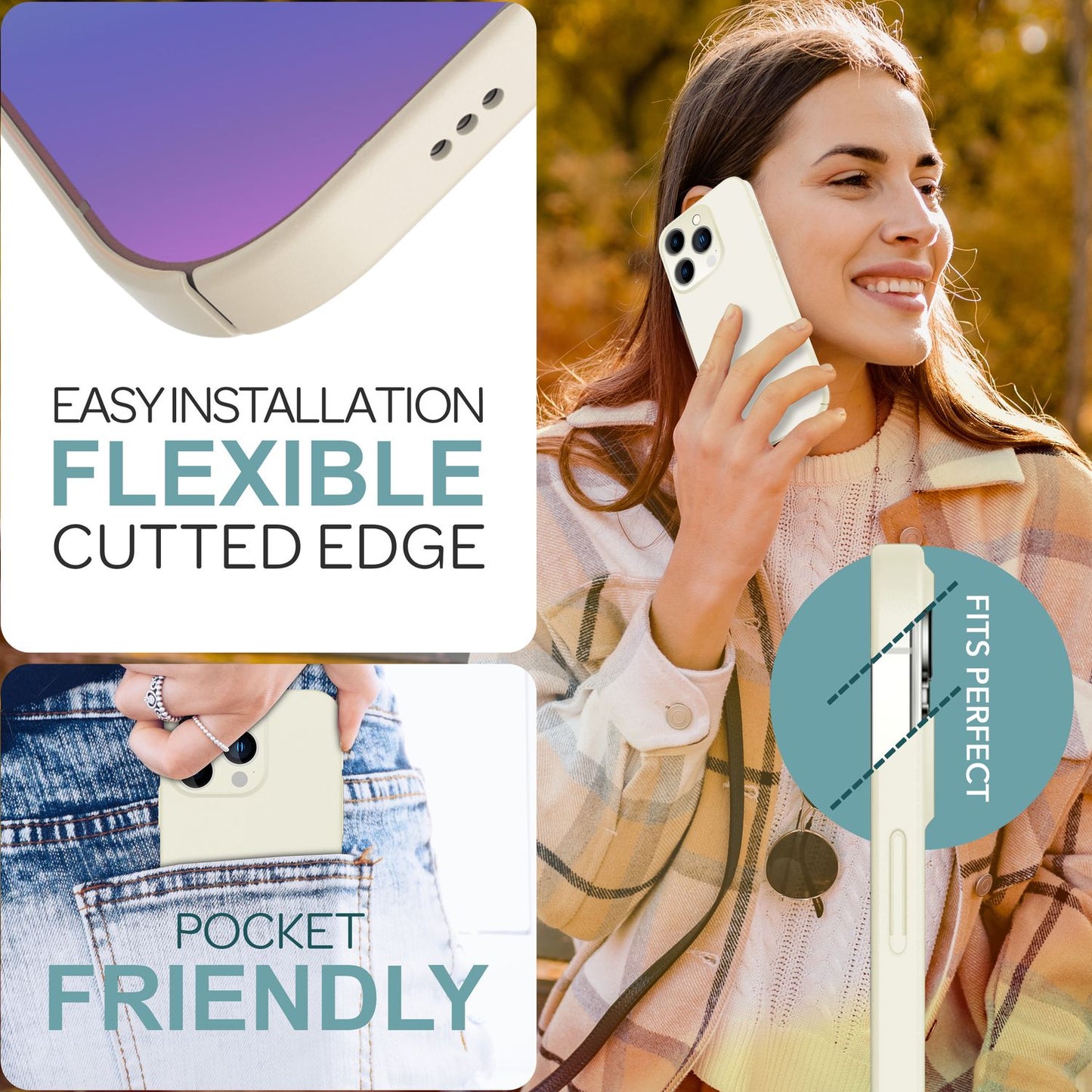 Husă rigidă ultrasubțire NALIA pentru iPhone 16 Pro Max - grosime 0,5 mm, ușoară, antiderapantă