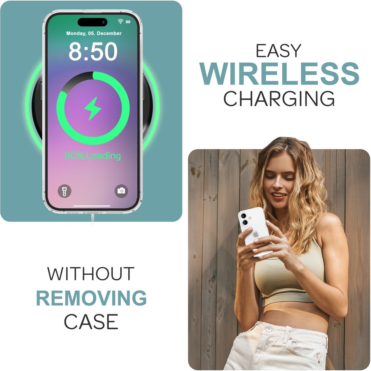 NALIA Extrem Dünne Schutzhülle für iPhone 16, 0,3mm Schlank Ultra Slim Cover Hülle, Semi-Transparente Handyhülle