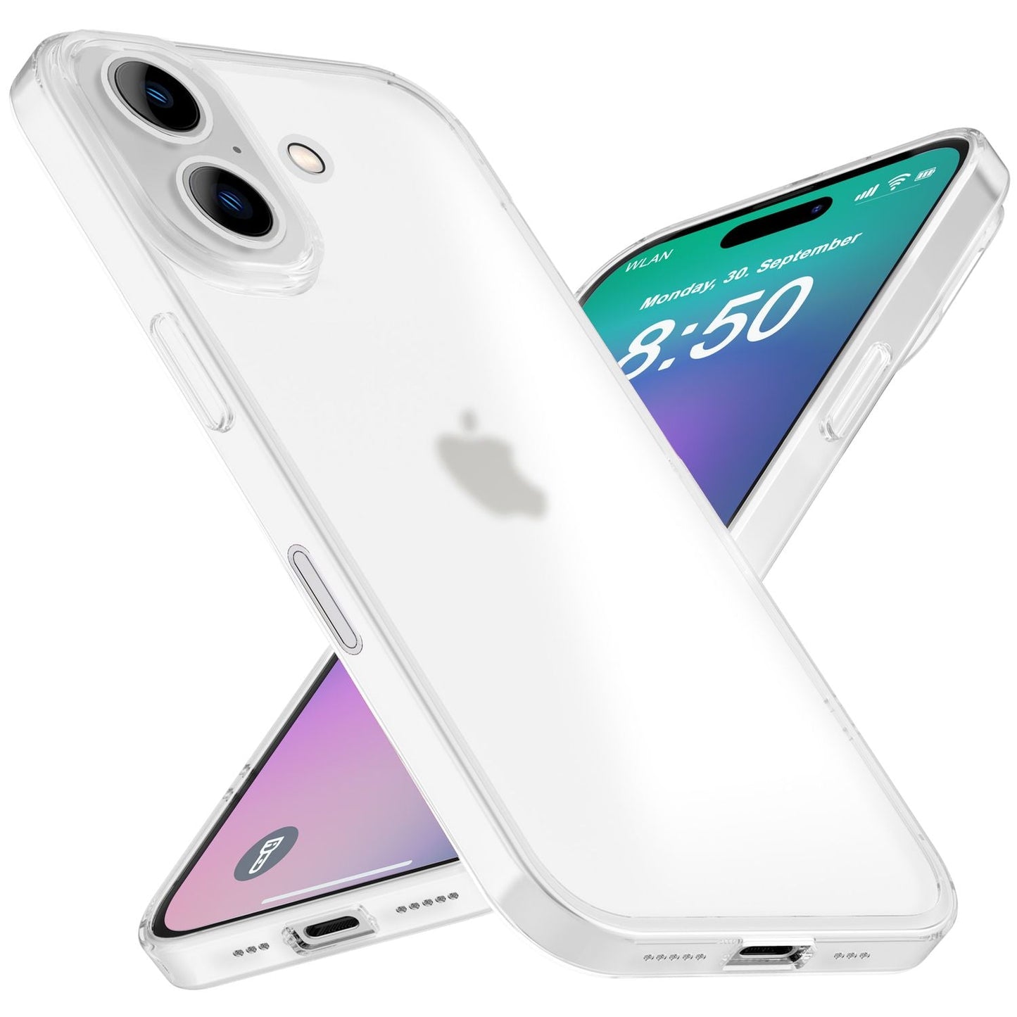 Husă de protecție ultra-subțire NALIA pentru iPhone 16 Plus - grosime 0,3 mm, semi-transparentă, finisaj mat