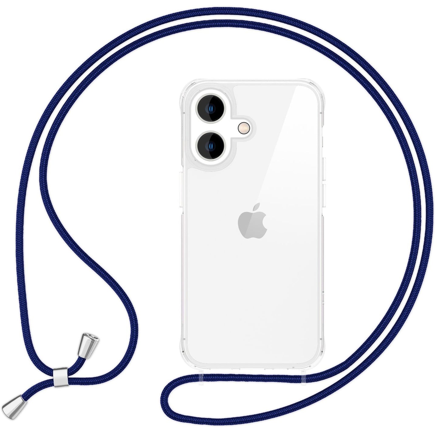 NALIA Iphone Umhängehülle Klar Mit Band - Gewicht 28 g Dicke 0,7 mm