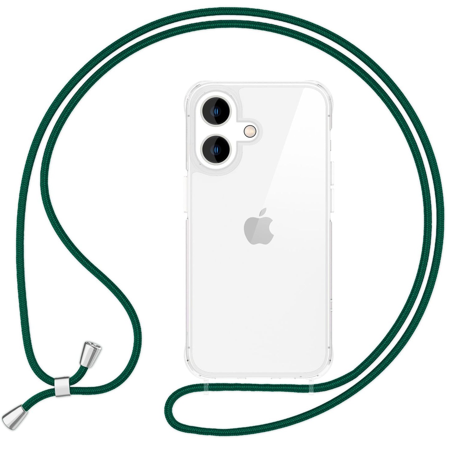 NALIA Iphone Umhängehülle Klar Mit Band - Gewicht 28 g Dicke 0,7 mm