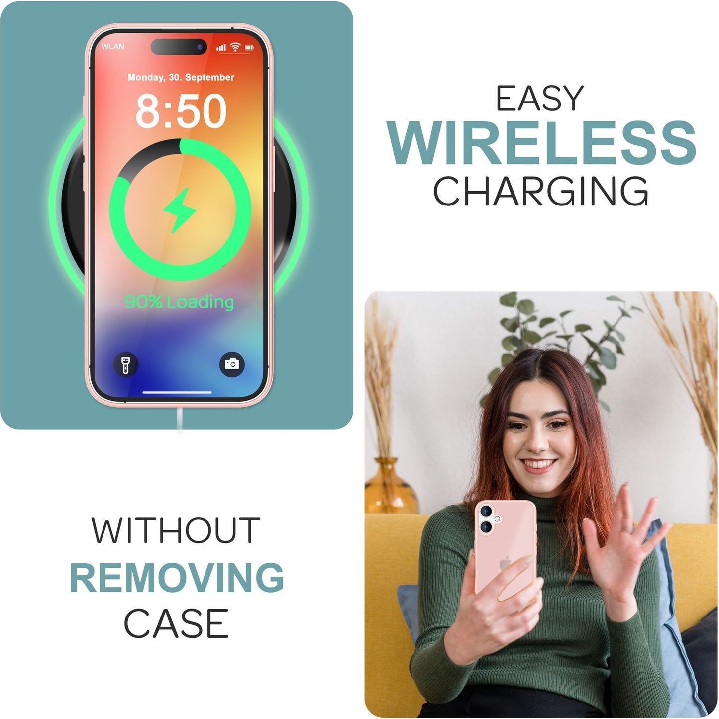 NALIA Fuzion Matte Case - Anti-Fingerabdruck, Abm. 151 x 73 mm