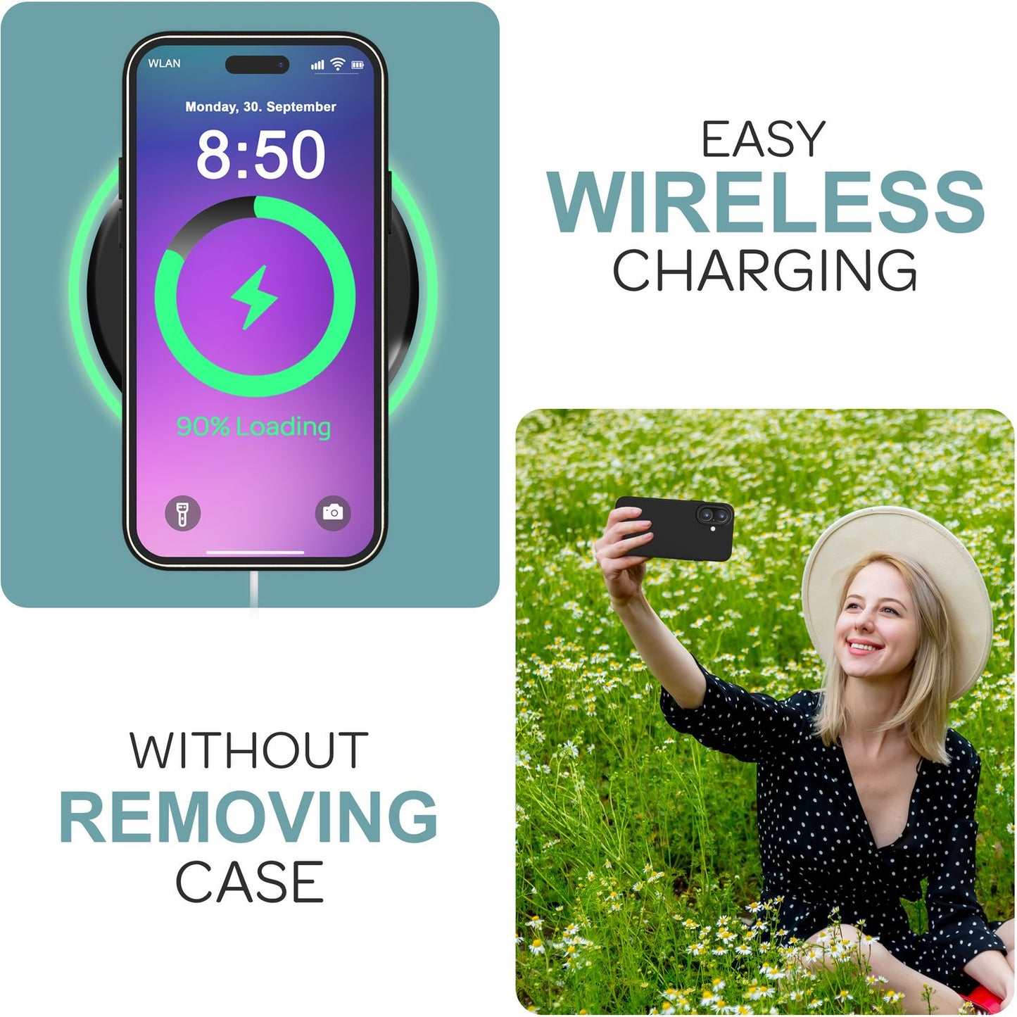 NALIA IPhone Silikonhülle Matt – Rutschfestes Design, Stoßschutz, TPU Beschichtung