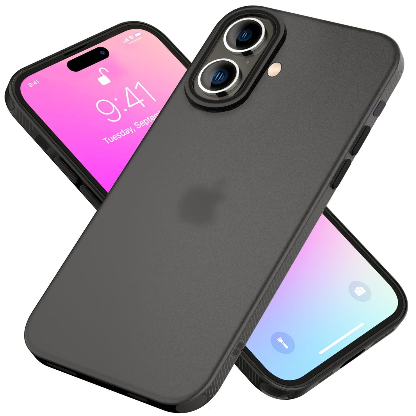 NALIA IPhone Silikonhülle Matt – Rutschfestes Design, Stoßschutz, TPU Beschichtung