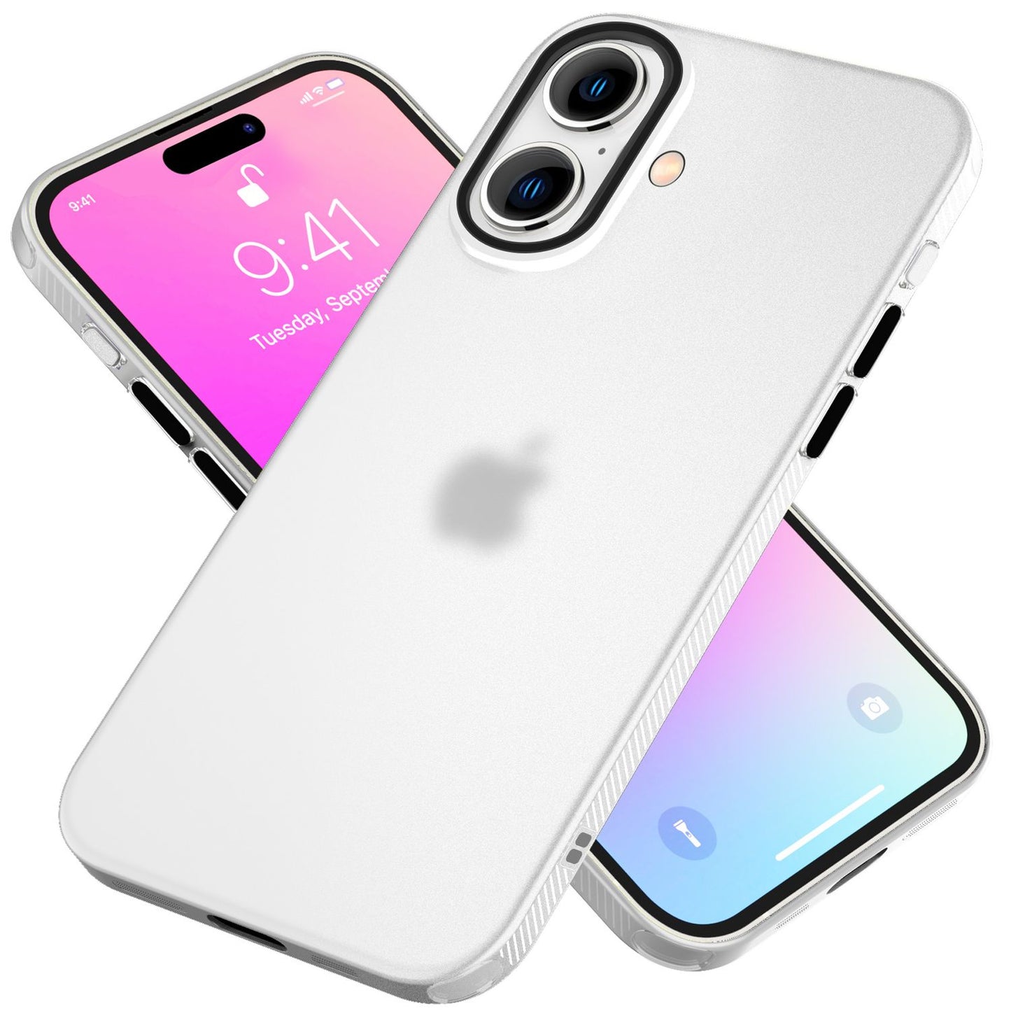 NALIA IPhone Silikonhülle Matt – Rutschfestes Design, Stoßschutz, TPU Beschichtung