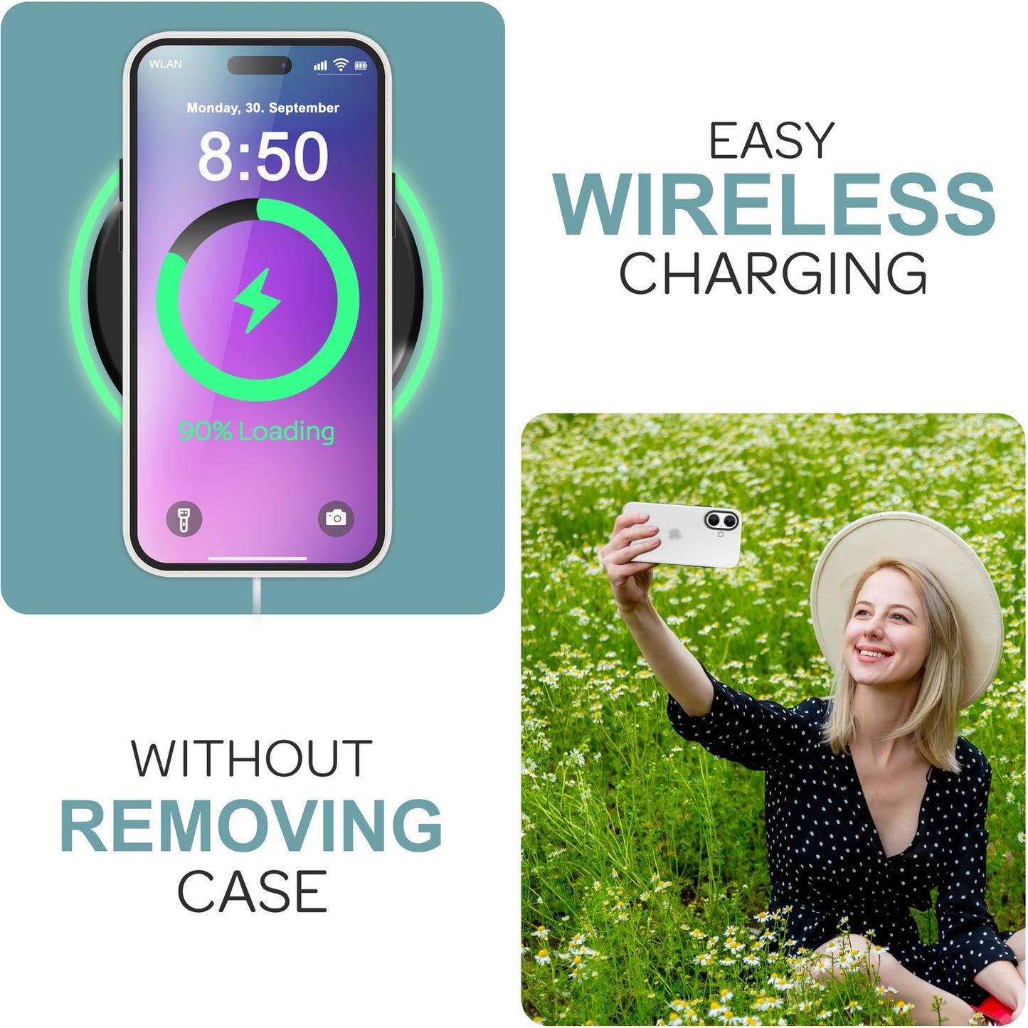 NALIA IPhone Silikonhülle Matt – Rutschfestes Design, Stoßschutz, TPU Beschichtung