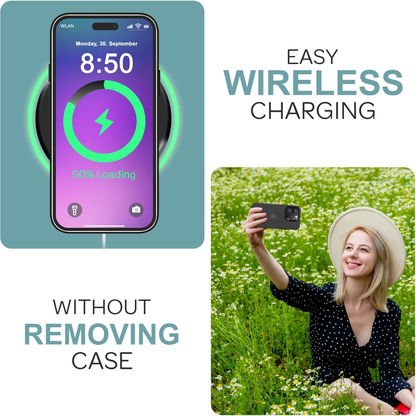 NALIA Fein Mattierte Silikonhülle - Passgenau Für iPhone 16 Pro, TPU-Silikon, Rutschfest