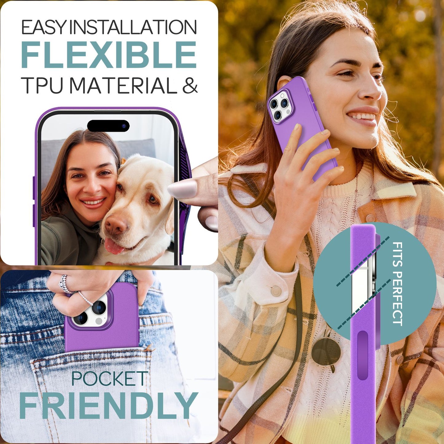 NALIA Fein Mattierte Silikonhülle - Passgenau Für iPhone 16 Pro, TPU-Silikon, Rutschfest