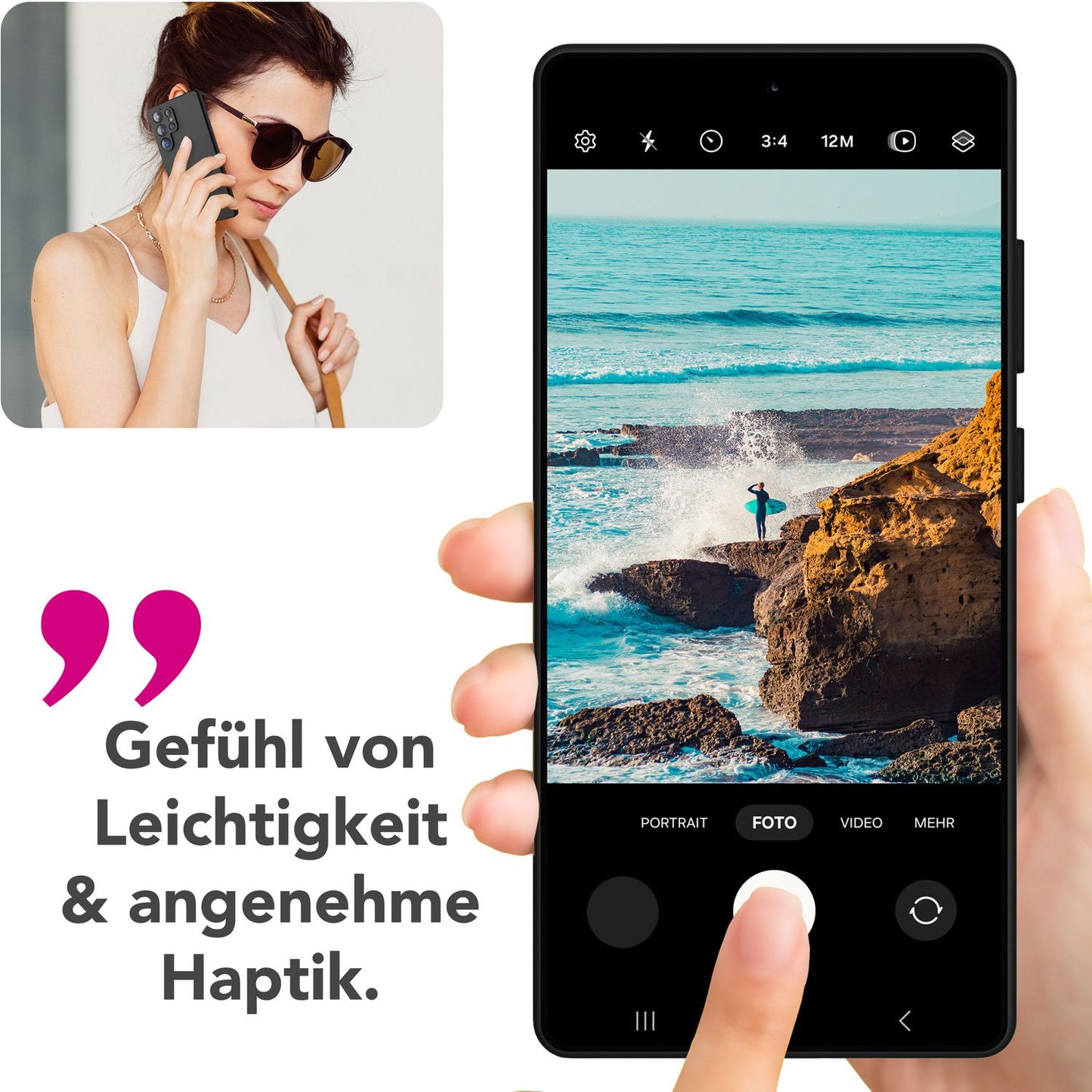 NALIA Phoenix für Samsung Galaxy S25 Ultra Hülle, Abwischbare Samt-Weiche Flüssigsilikon Handyhülle, Mikrofaser-Innenfutter, Dünne Rutschfeste Silikon Schutzhülle