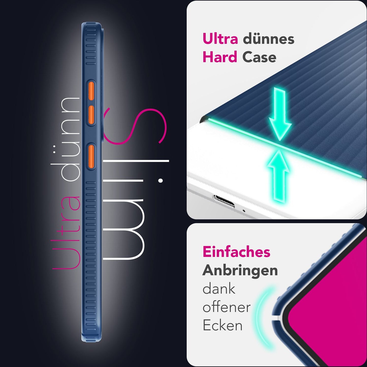 NALIA Nova für Samsung Galaxy S25 Ultra Hülle, Dünnes Hardcover in Metall Optik, mit Wellenstruktur Rillen Design, Rutschfeste Anti-Fingerabdruck Schutzhülle