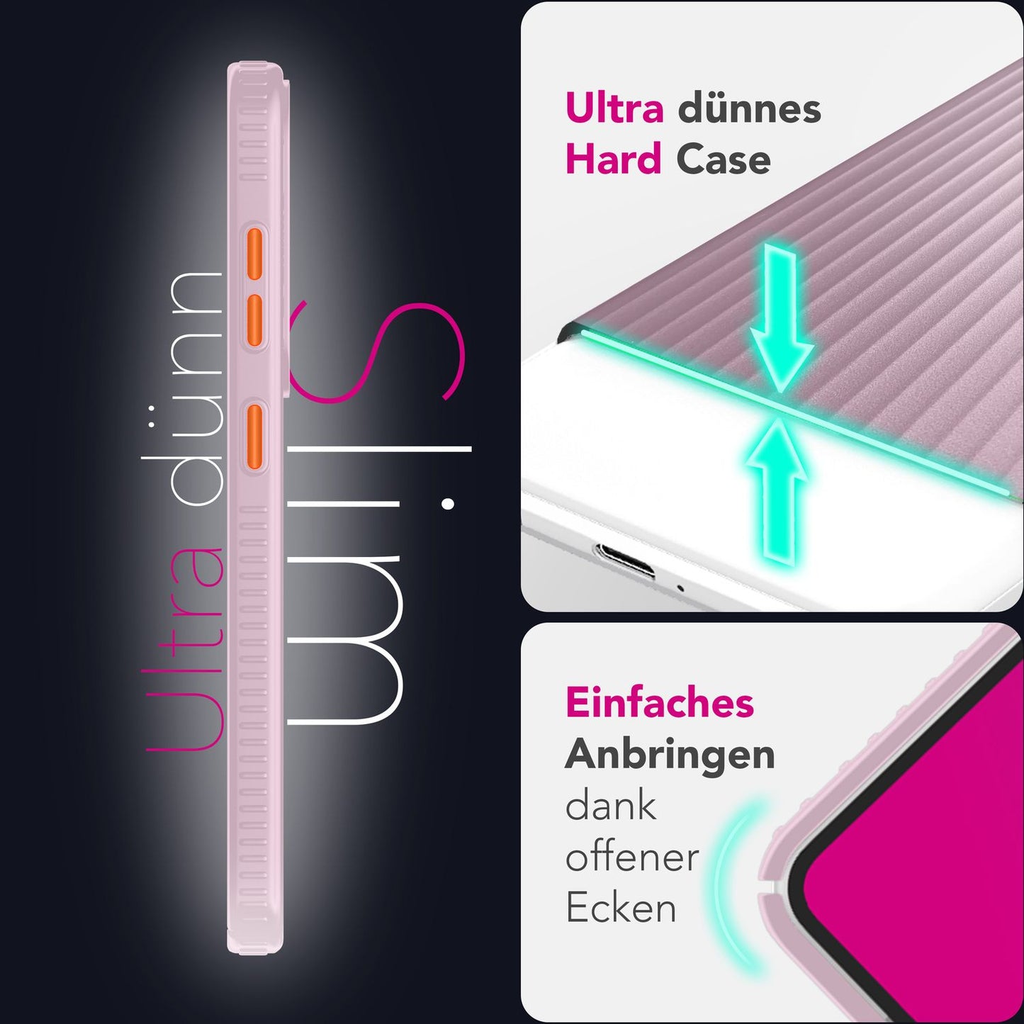 NALIA Nova für Samsung Galaxy S25 Ultra Hülle, Dünnes Hardcover in Metall Optik, mit Wellenstruktur Rillen Design, Rutschfeste Anti-Fingerabdruck Schutzhülle