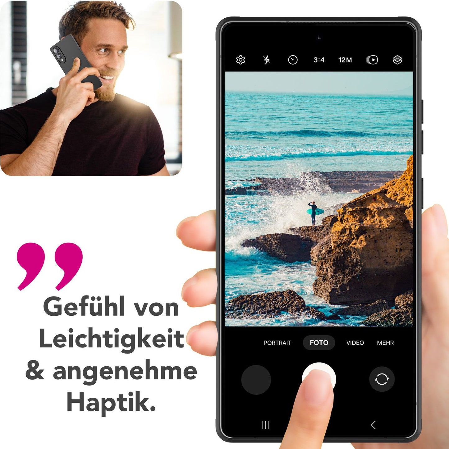 NALIA Strider Hülle für Samsung Galaxy S25 Edge – Schwarze Silikonhülle, Dünn & Schlank, Mattiert, Eingelassene Tasten-Kappen, Erhöhter Staubschutz, Strapazierfähig & Flexibel