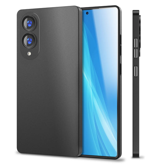 NALIA Phantom Hülle für Samsung Galaxy S25 Edge – Extrem Dünn 0,3mm, Mattiert, Anti-Fingerabdruck, Schlankes Hardcover, Federleicht, Ultra-Slim Handycover