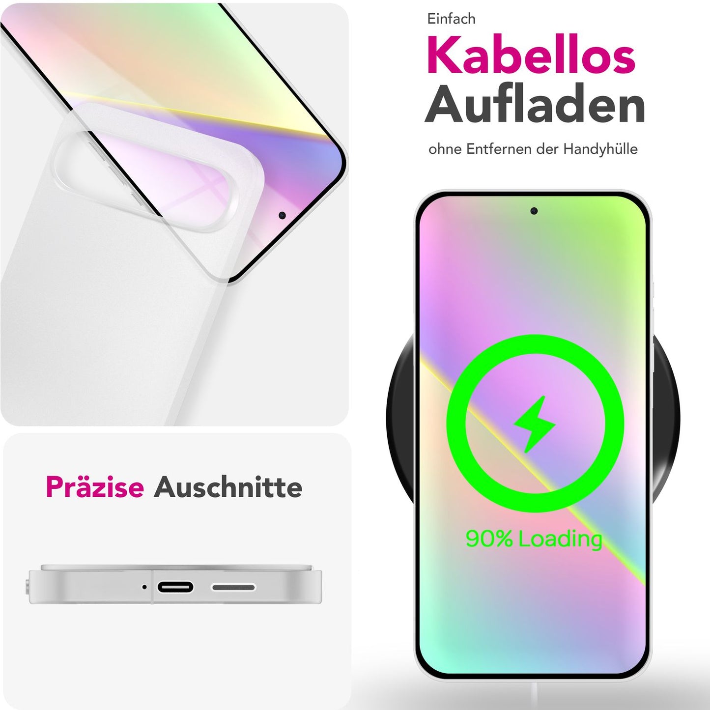 NALIA Phantom Hülle für Google Pixel 9 Pro XL – Extrem Dünnes 0,3mm Hardcase, Matte Schutzhülle im Sleek Design, Anti-Flecken Oberfläche, Leichte Handyhülle