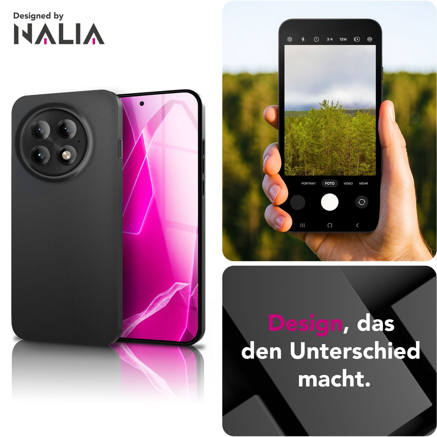 NALIA Phantom Hülle für OnePlus 13 – Ultradünnes 0,3mm Handycase, Matt Beschichtet, Anti-Fingerprint Cover, Extrem Leichtes Hardcase, Schutzhülle im Minimal-Style