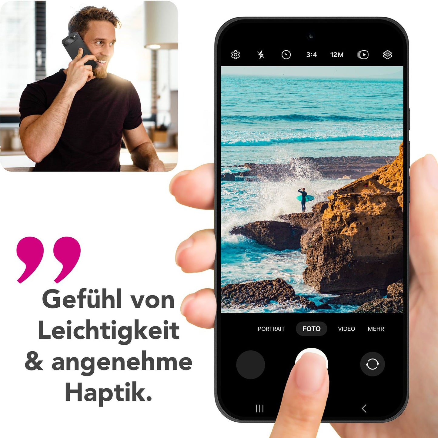 NALIA Phantom Hülle für Google Pixel 9 Pro – 0,3mm Dünnes Handycase, Leichtes Hardcover mit matter Oberfläche, Anti-Fingerprint Schutzhülle im Sleek Design