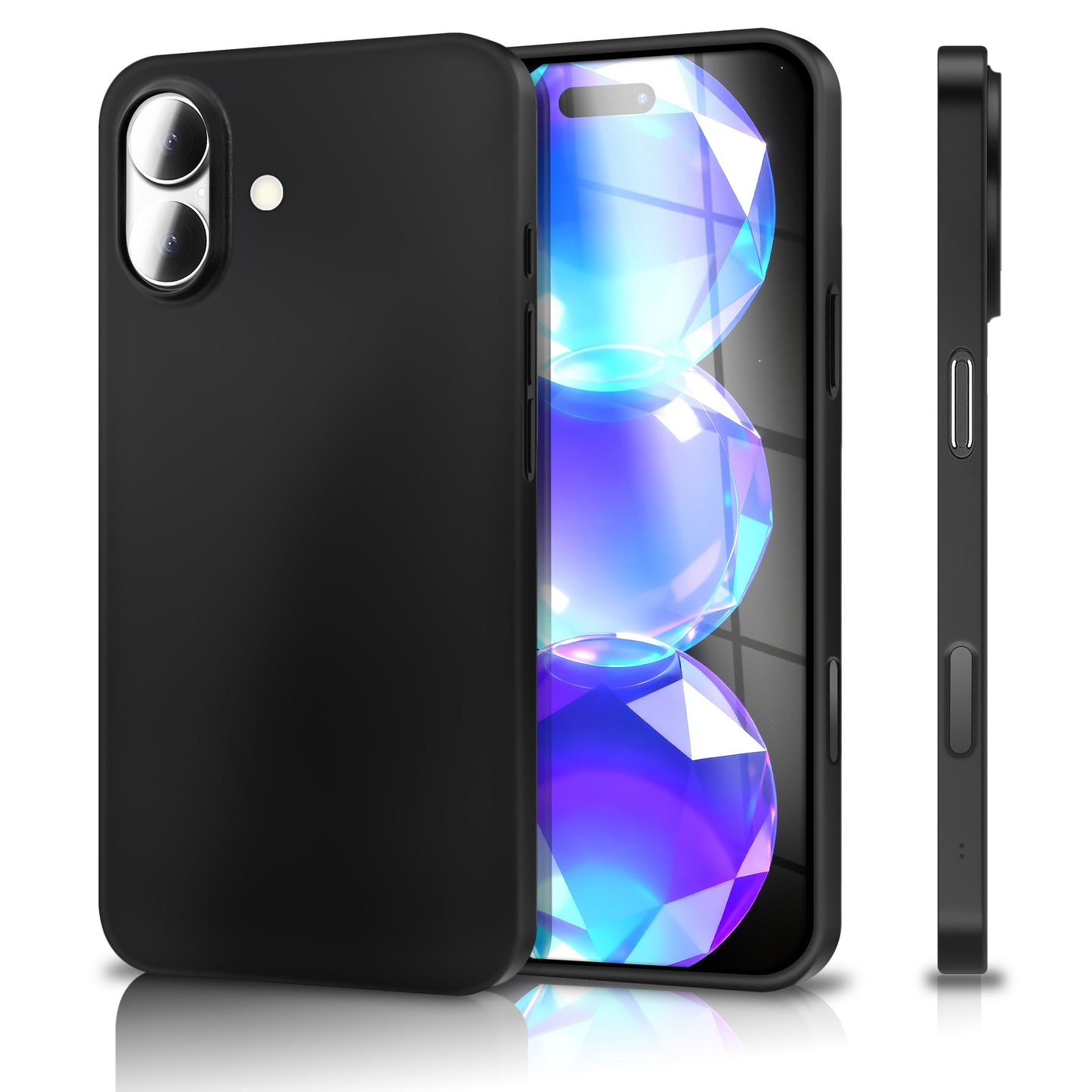 NALIA Phantom Extrem de Subțire și Ușoară - 0,3 mm grosime, Ultra-Ușoară, Anti-amprentă