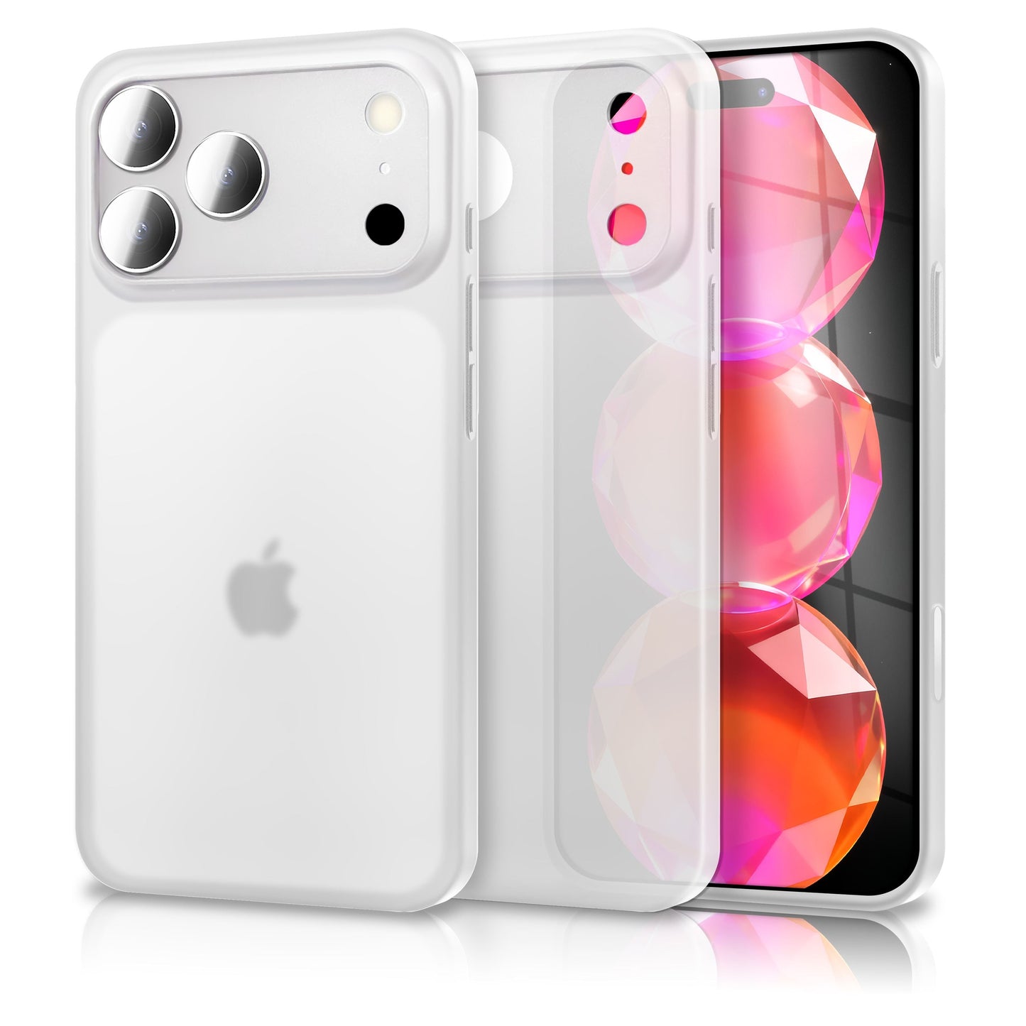 NALIA Hülle Phantom Apple iPhone 17 Pro Ultradünn - 0,3 mm Dicke, Matte Oberfläche, Slim Fit