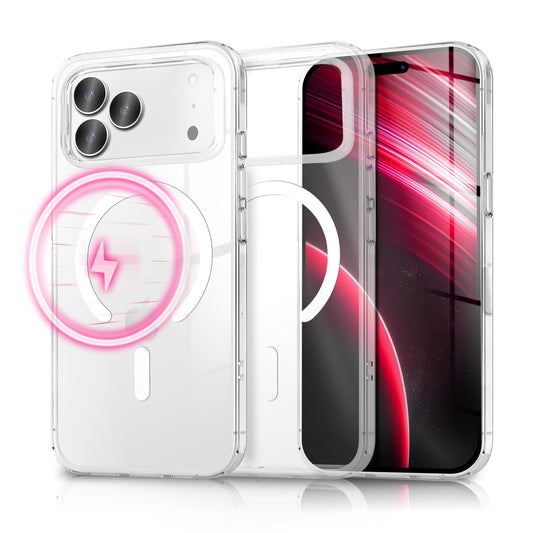 Husă NALIA Lumex MagSafe - MagPower, mărime potrivită pentru iPhone 17 Pro, rezistentă la zgârieturi