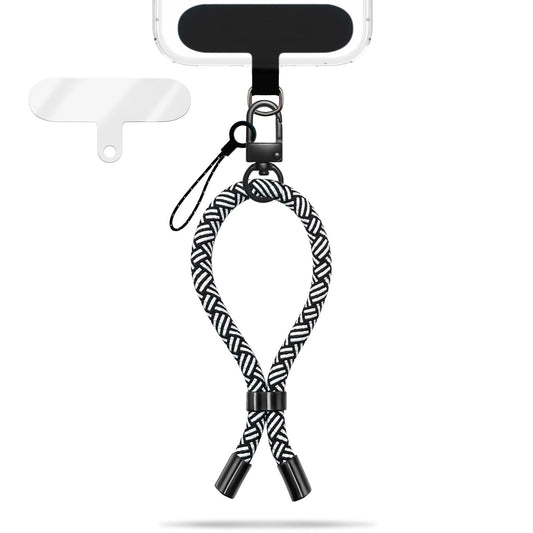 NALIA Wristy Universal Lanyard Handy-Kette für Smartphone & Handyhüllen, Handgelenk-Schlaufe mit Metallkarabiner, Verstellbares Trageband, Anti-Diebstahl Handyband
