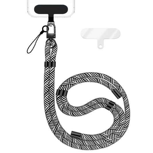 NALIA HoldMe Universal Handykette - Verstellbar Nylon Seil, Karabiner