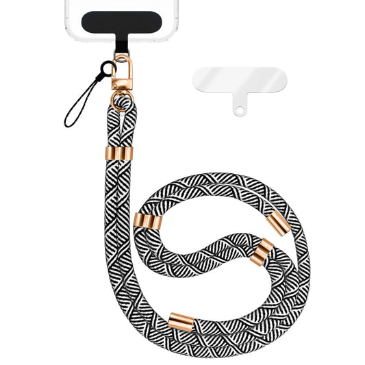 NALIA HoldMe Universal Handykette Mit Karabiner - Nylon-Seil Verstellbar Abnehmbar