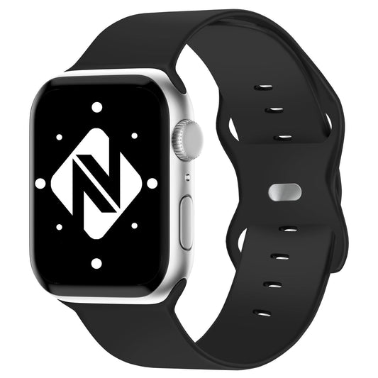 Silikon Armband für Apple Watch SE/8/7/6/5/4/3/2/1, 38mm 40mm 41mm