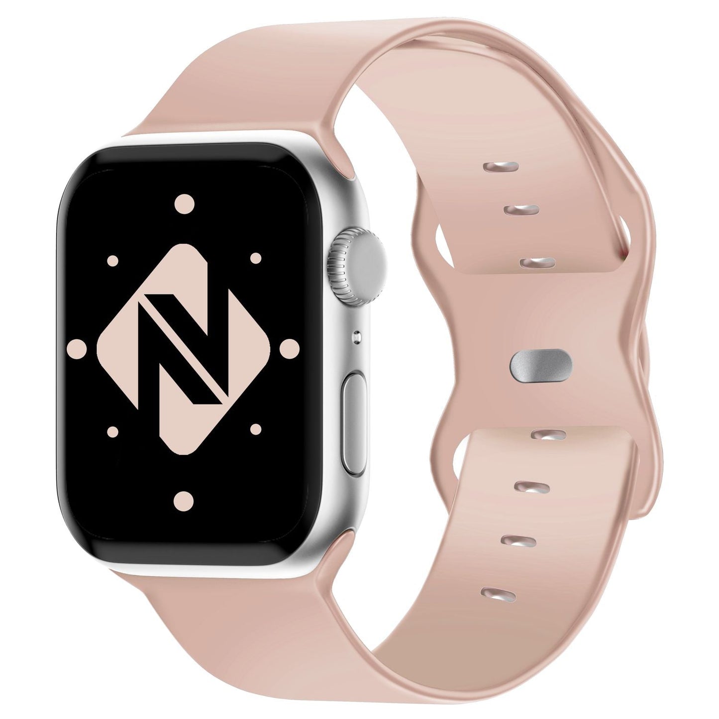 Silikon Armband für Apple Watch SE/8/7/6/5/4/3/2/1, 38mm 40mm 41mm