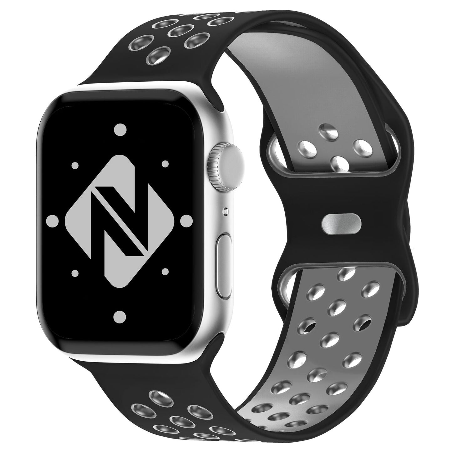 Airflow Silikon Armband für Apple Watch Ultra/Se/8/7/6/5/4/3/2/1, 38/40/41mm