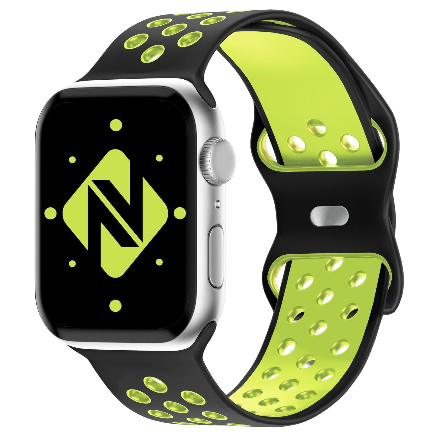 Airflow Silikon Armband für Apple Watch Ultra/Se/8/7/6/5/4/3/2/1, 38/40/41mm