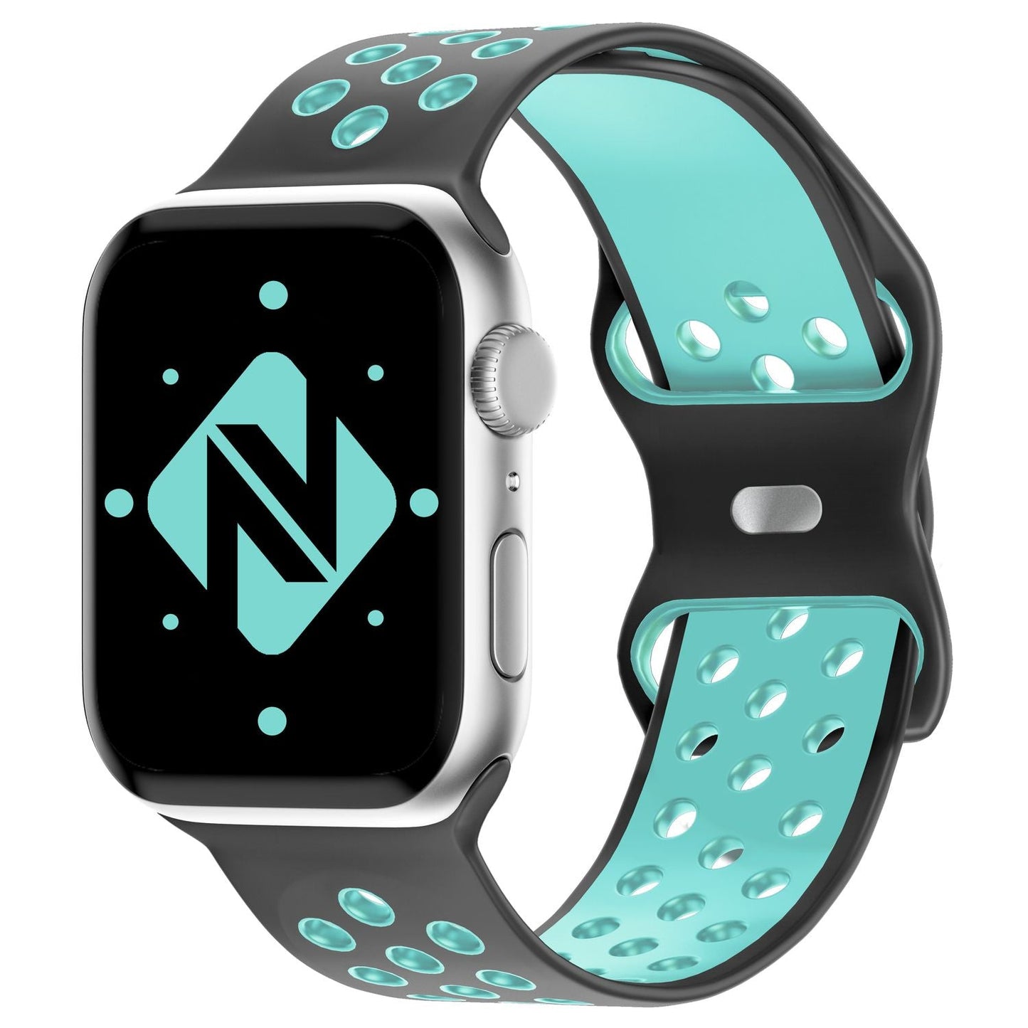 Airflow Silikon Armband für Apple Watch Ultra/Se/8/7/6/5/4/3/2/1, 38/40/41mm