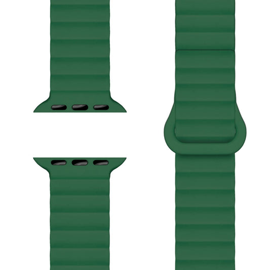 NALIA Core Armband Magnetischer Komfort - Größe 38/40/41/42mm, Atmungsaktives Silikon, Wasserfest