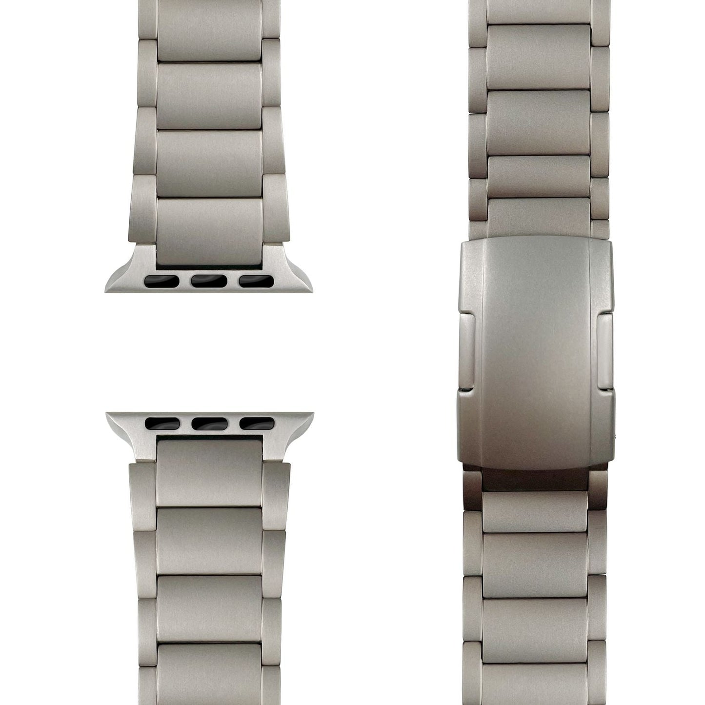 NALIA Argon Titanarmband - Rostfrei Titanarmband, Faltschließe, Gehäusegrößen 38/40/41/42mm