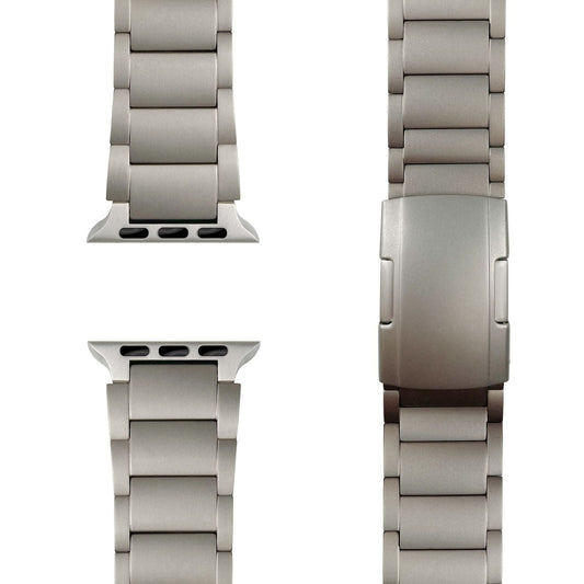 NALIA Argon Titanarmband - Rostfrei Titanarmband, Faltschließe, Gehäusegrößen 38/40/41/42mm