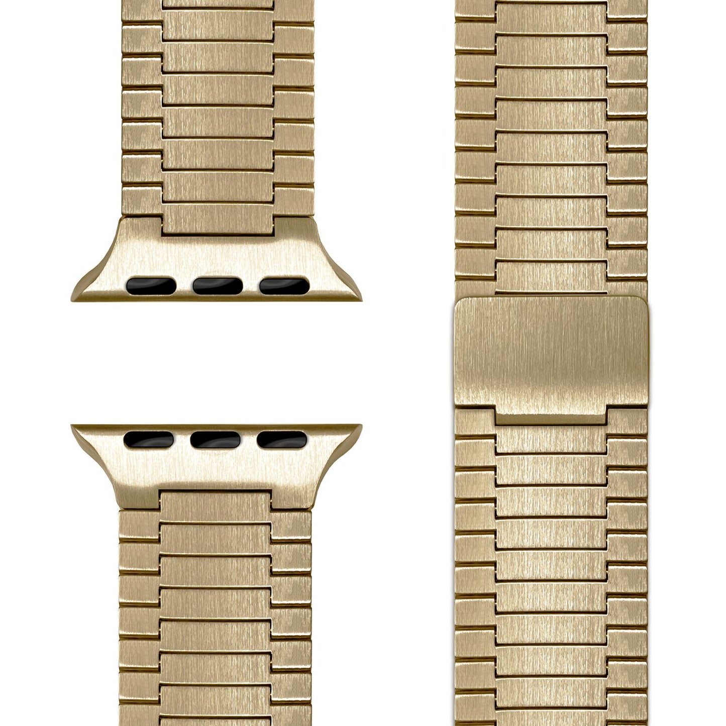 Brățară NALIA Chronos din oțel inoxidabil - Buclă magnetică metalică pentru Apple Watch Ultra SE 42/44/45/46/49 mm