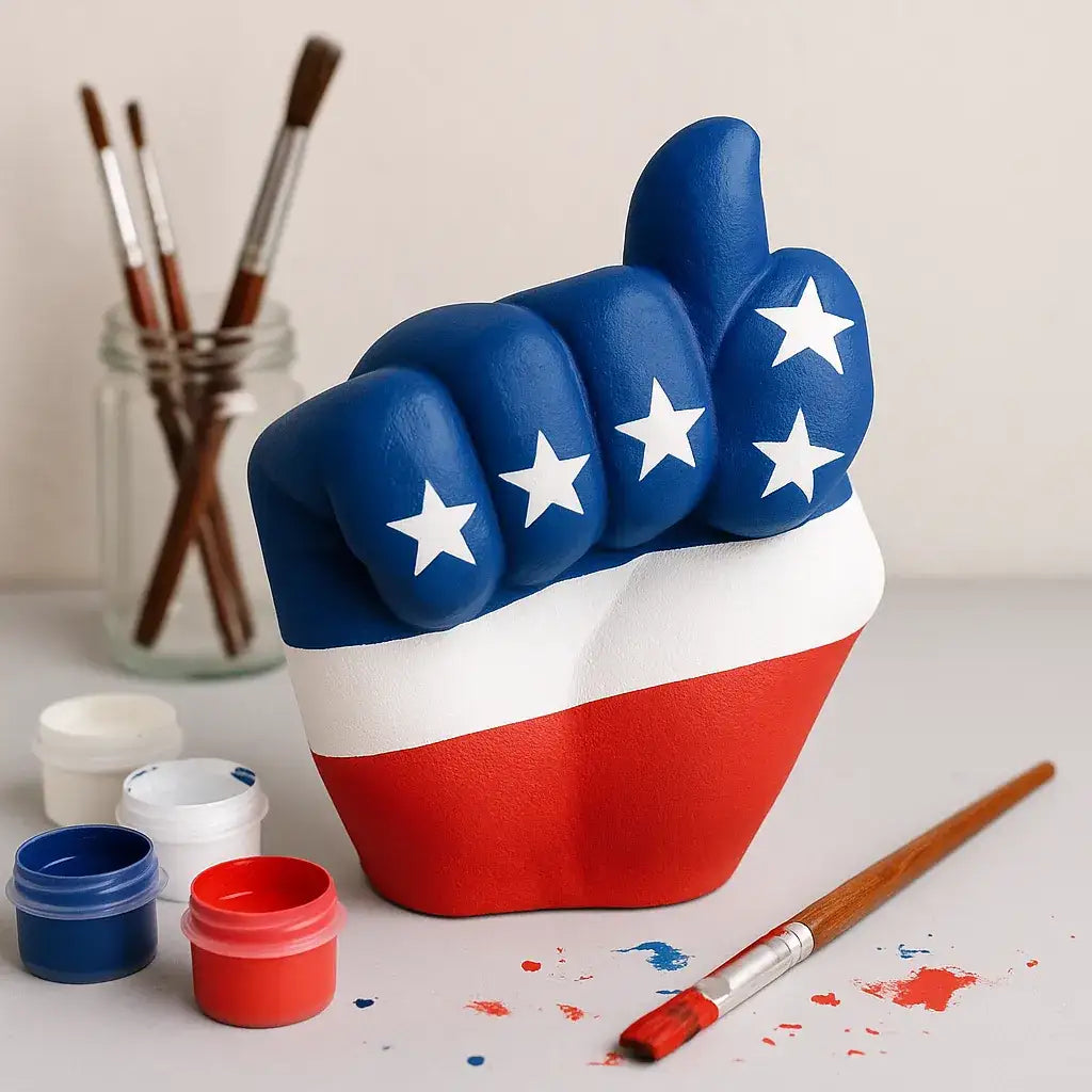 Handfigur Ablehnung Humorvolles Statement - Maße 18 cm, Gewicht 0,5 kg