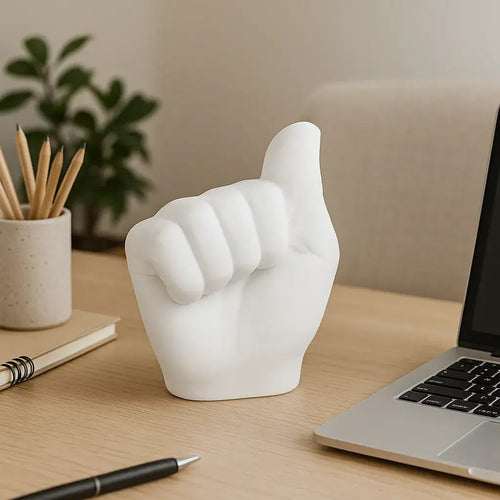 Handfigur Ablehnung Humorvolles Statement - Maße 18 cm, Gewicht 0,5 kg