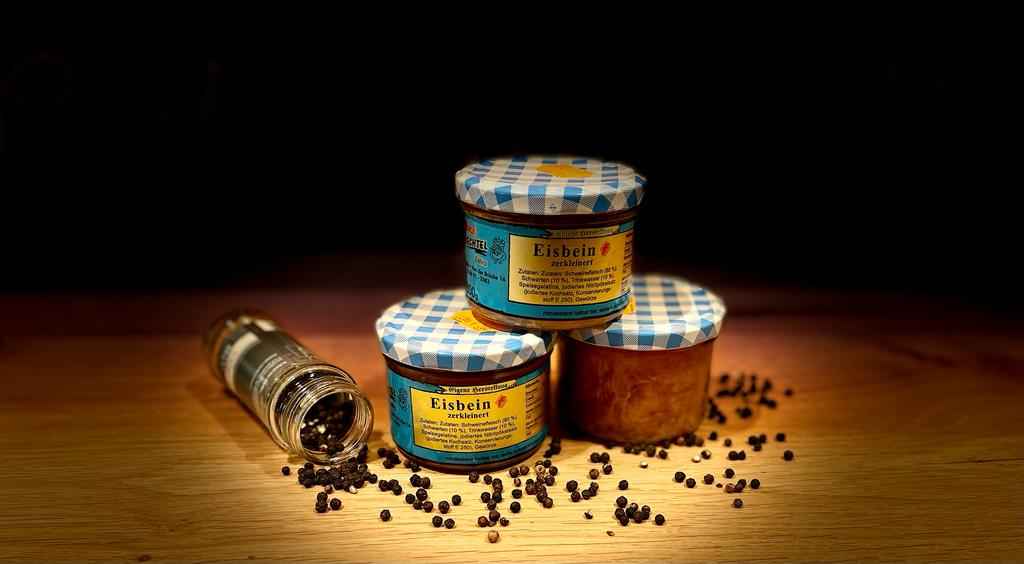 Eisbein într-un pahar