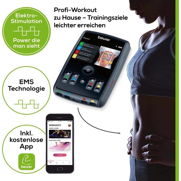 Dispozitiv de stimulare musculară EMS de înaltă calitate cu aplicație – EM 95