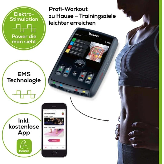 Dispozitiv de stimulare musculară EMS de înaltă calitate cu aplicație – EM 95