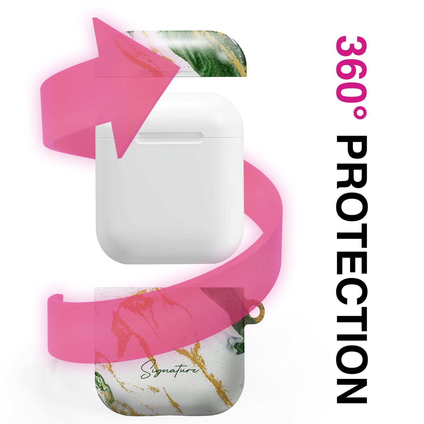 Husă Emerald pentru AirPods 1/2