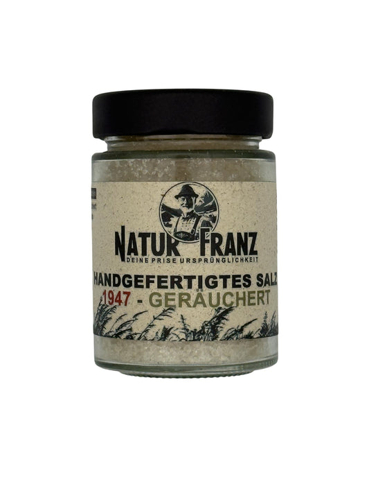 Sare afumată la rece NATURFRANZ - Capacitate 250 g Dimensiune 6x4 cm