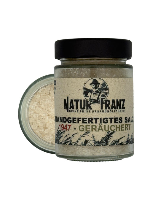 Sare afumată la rece NATURFRANZ - Capacitate 250 g Dimensiune 6x4 cm